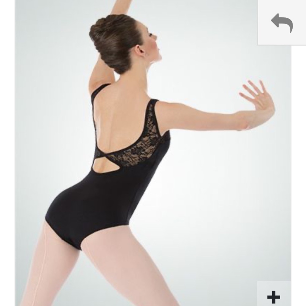 Body Wrappers - Tank Lace Bodice Leotard
